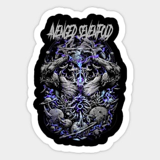 AVENGED SEVENFOLD BAND MERCHANDISE Sticker